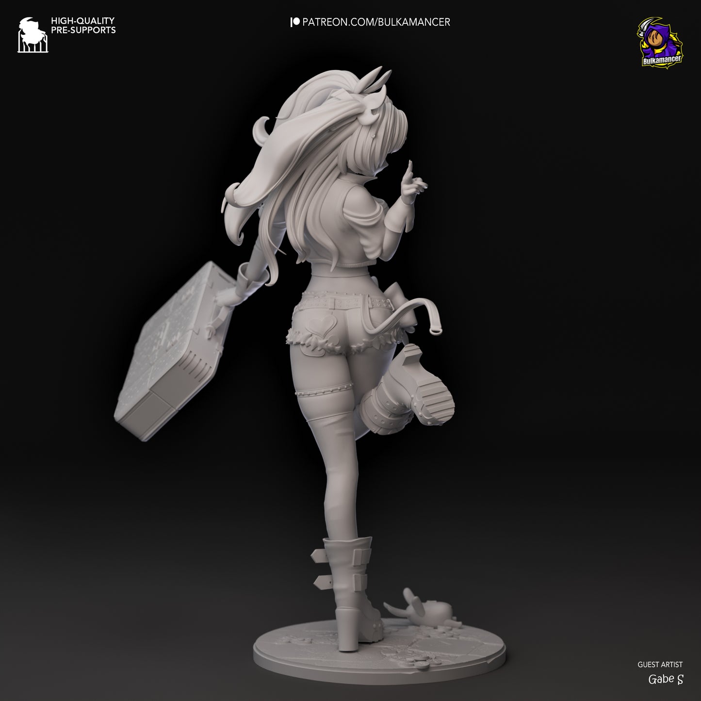 Nicole Demara | 8.5-Inch Resin Model Kit | Zenless Zone Zero Cunning Hares Leader