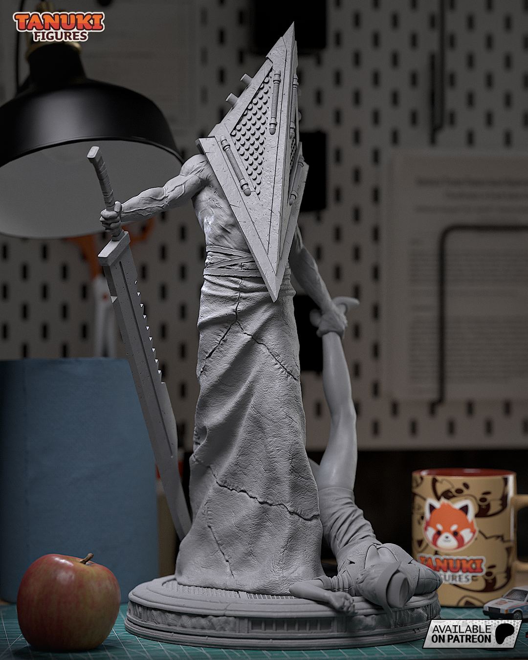 Pyramid Head | Resin Model or Bust Kit | Silent Hill Executioner Horror