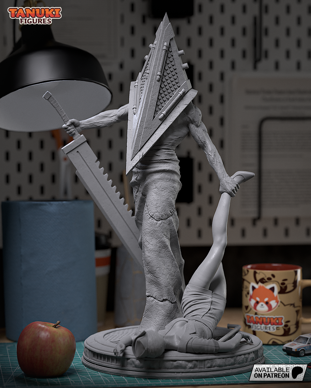Pyramid Head | Resin Model or Bust Kit | Silent Hill Executioner Horror