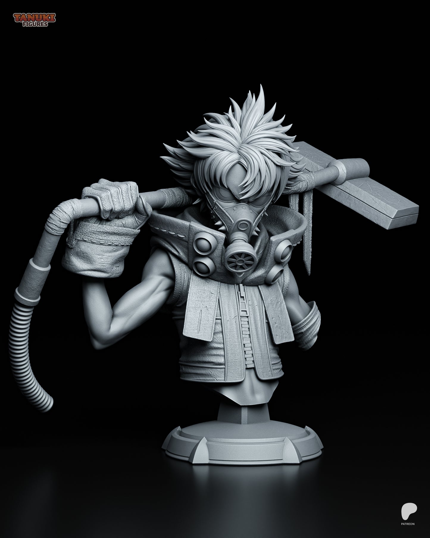 Rudo | Resin Model or Bust Kit | Gachiakuta Hands of Destruction