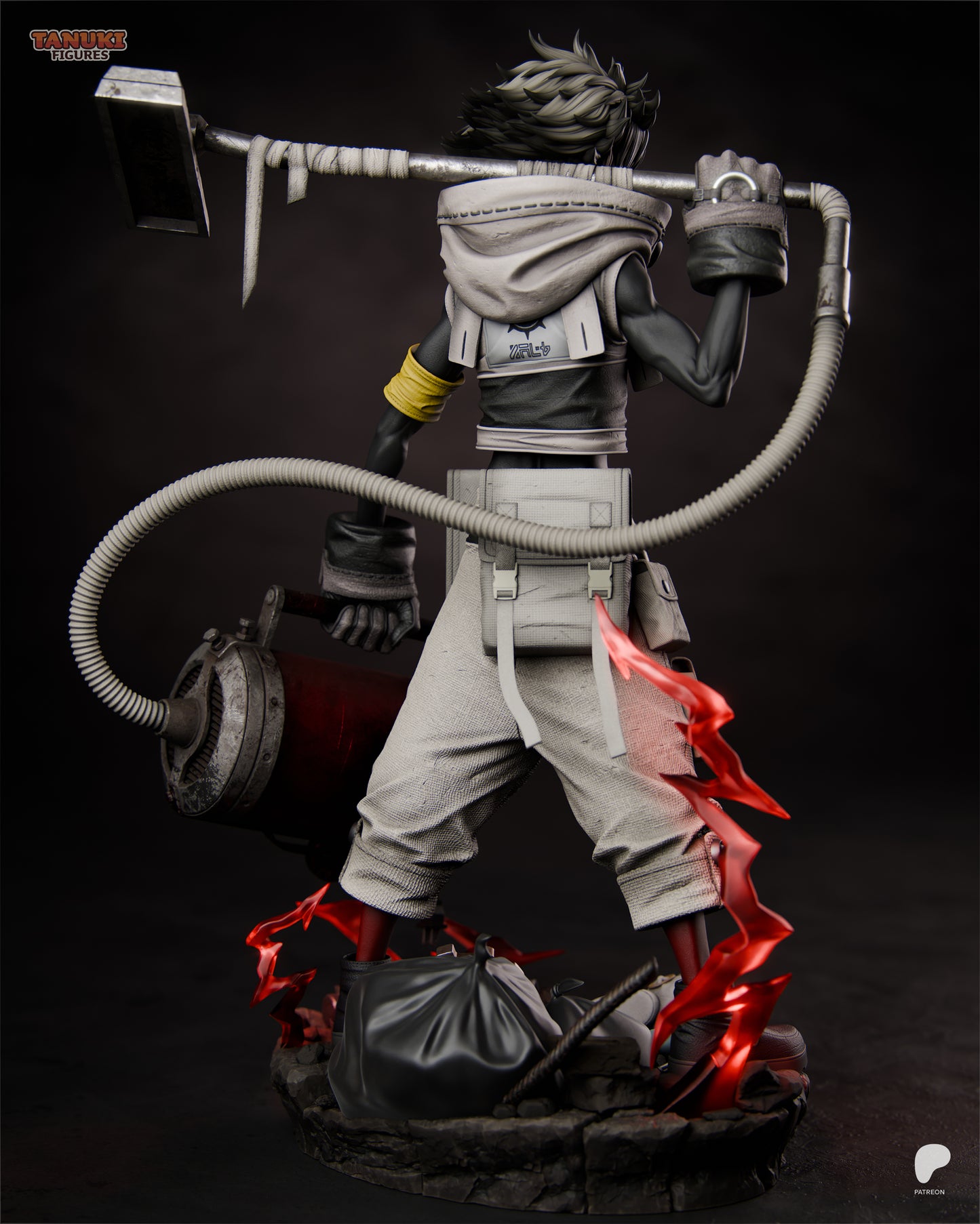 Rudo | Resin Model or Bust Kit | Gachiakuta Hands of Destruction