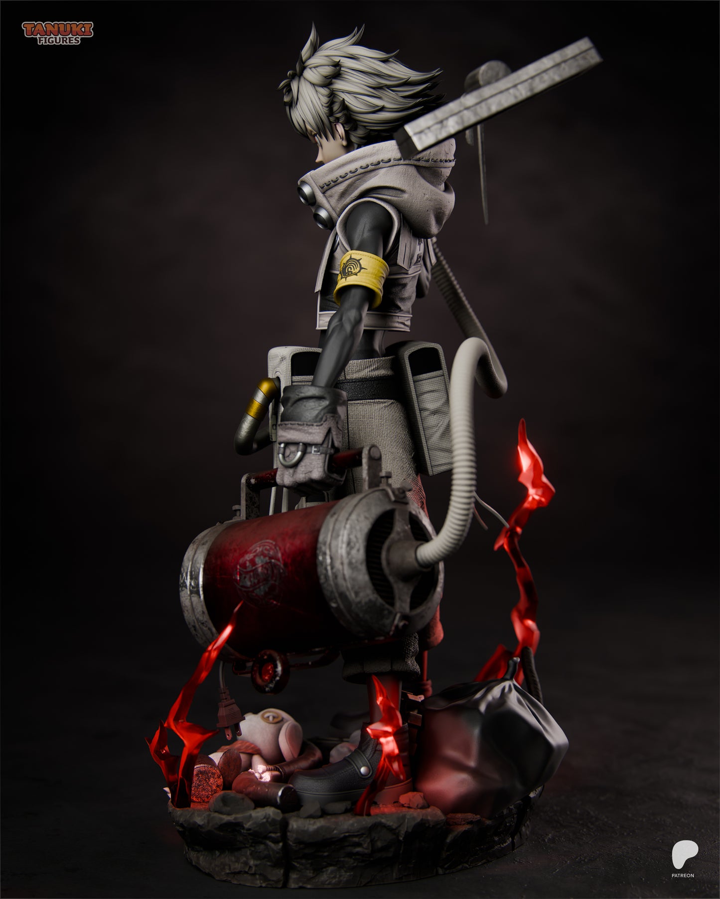 Rudo | Resin Model or Bust Kit | Gachiakuta Hands of Destruction