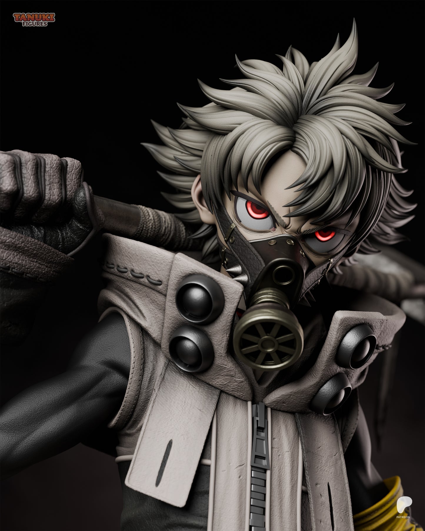 Rudo | Resin Model or Bust Kit | Gachiakuta Hands of Destruction