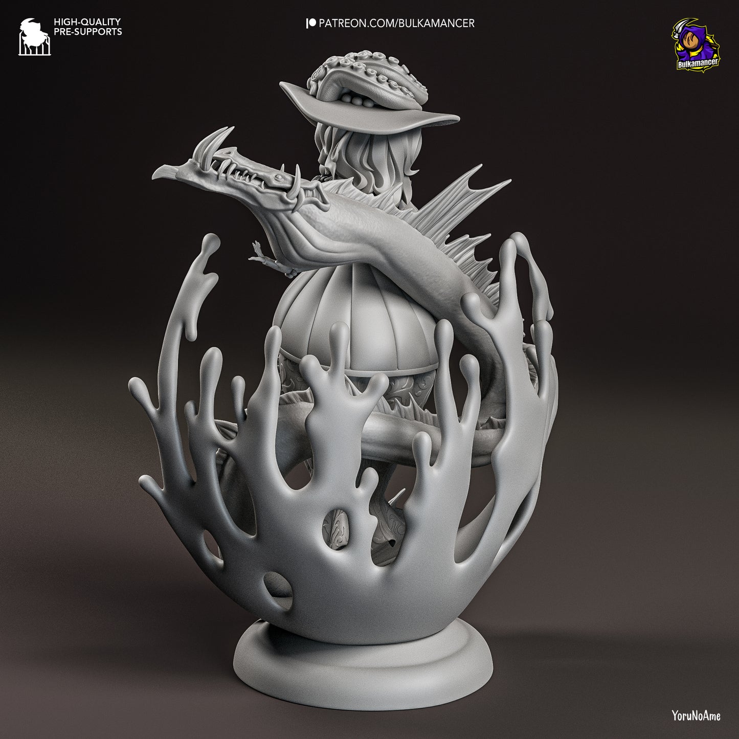 Rum Baba | 10-Inch Resin Model Kit | Unbreadable Sweet Breaded Fighter