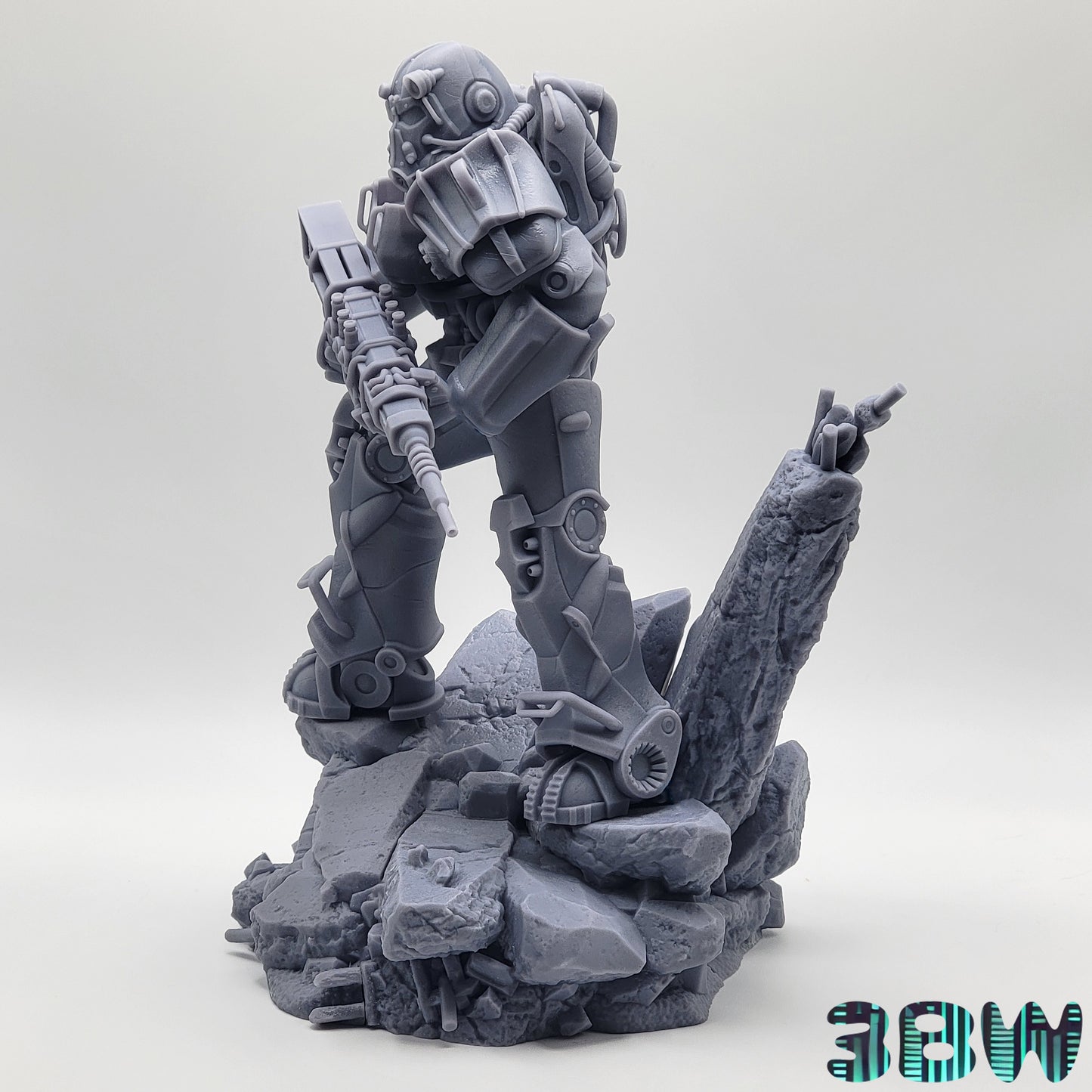 T-60 Power Armor | Resin Model or Bust Kit | DIY Fallout 4 Post-Apocalyptic Mech