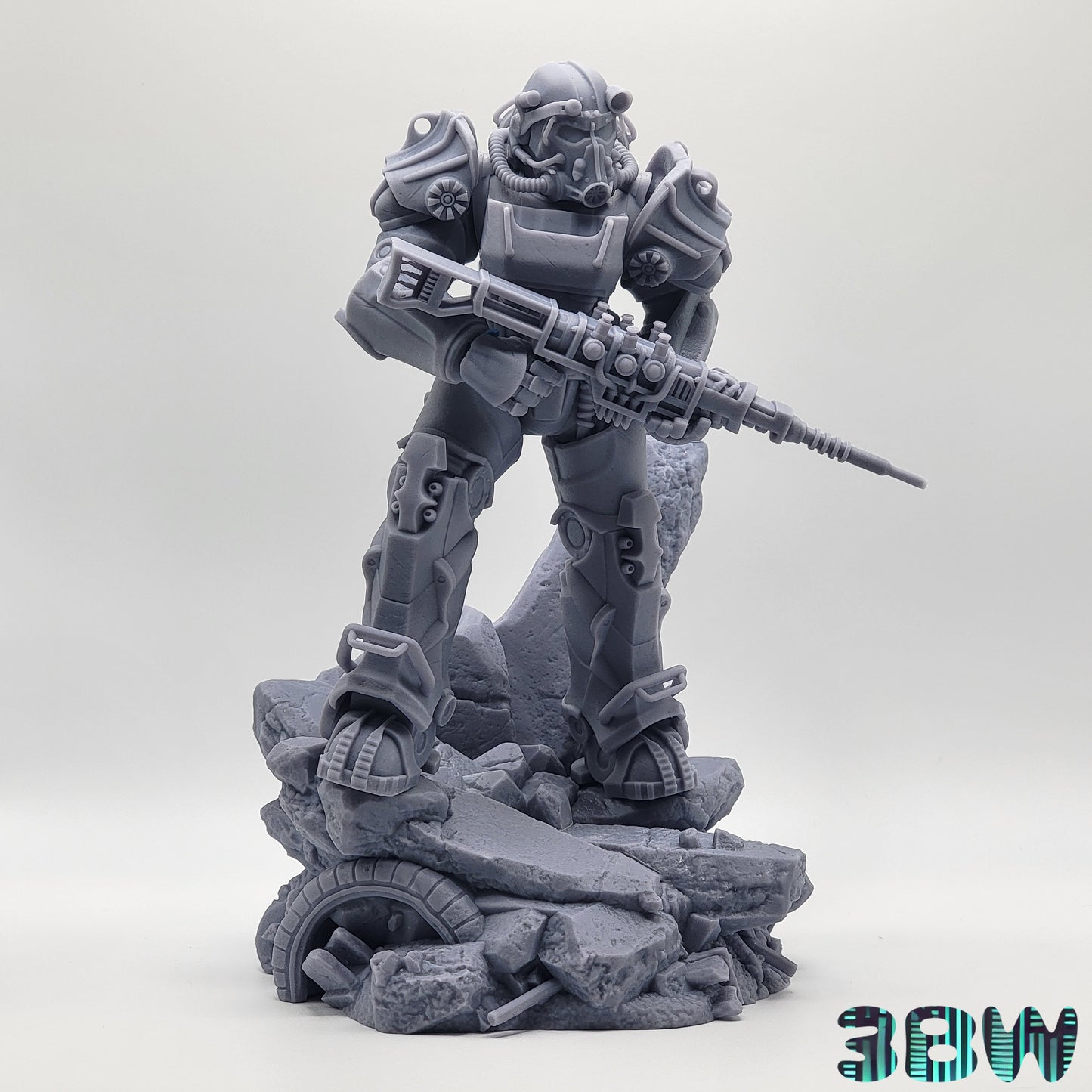 T-60 Power Armor | Resin Model or Bust Kit | DIY Fallout 4 Post-Apocalyptic Mech
