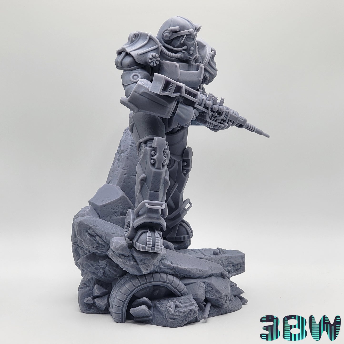 T-60 Power Armor | Resin Model or Bust Kit | DIY Fallout 4 Post-Apocalyptic Mech