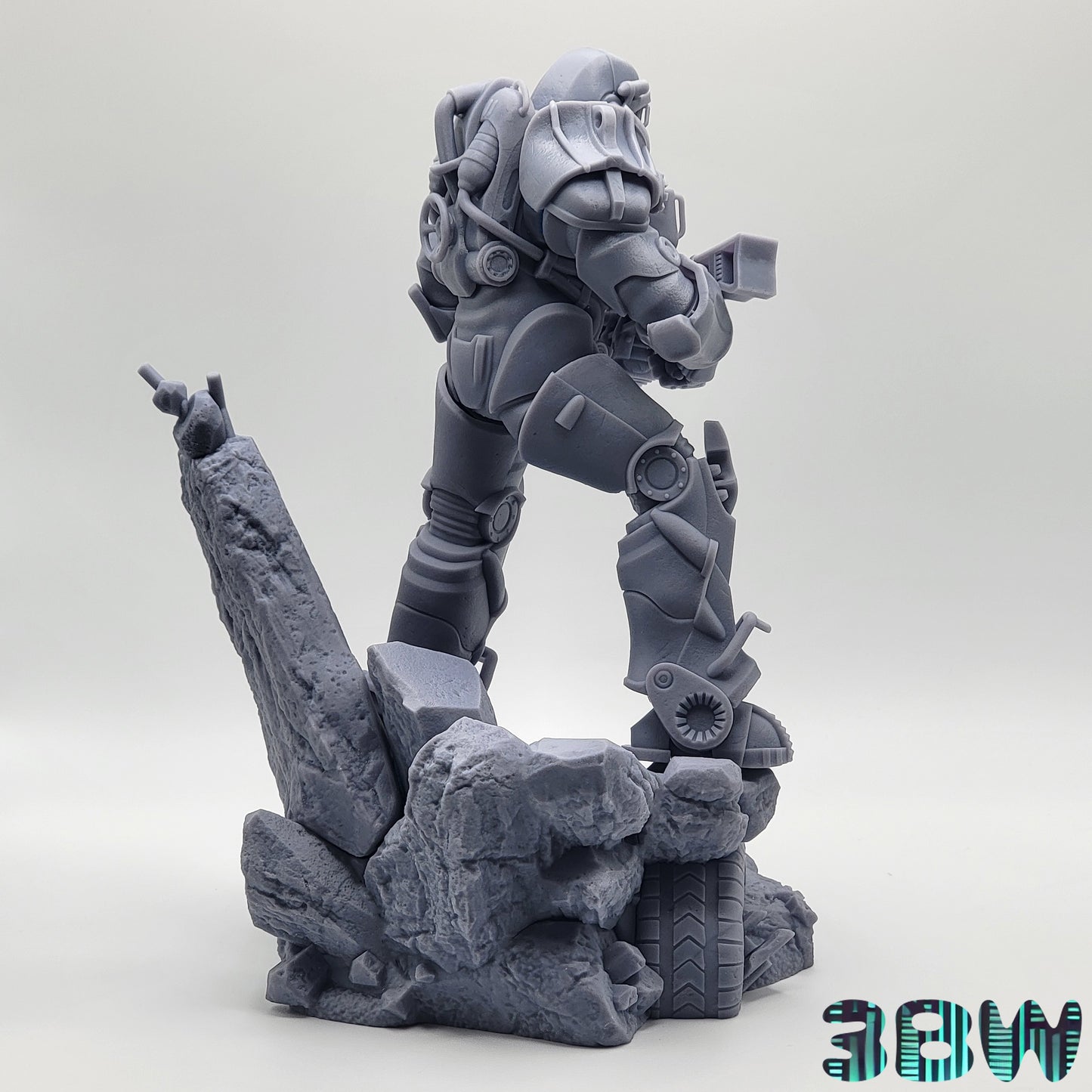 T-60 Power Armor | Resin Model or Bust Kit | DIY Fallout 4 Post-Apocalyptic Mech