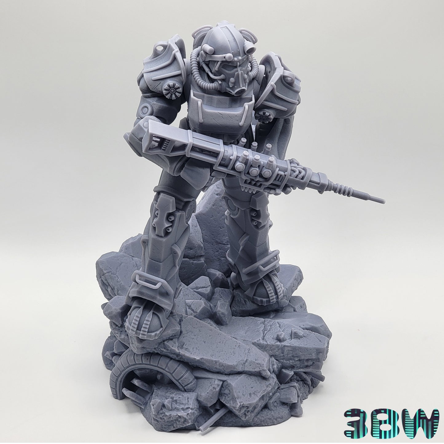 T-60 Power Armor | Resin Model or Bust Kit | DIY Fallout 4 Post-Apocalyptic Mech