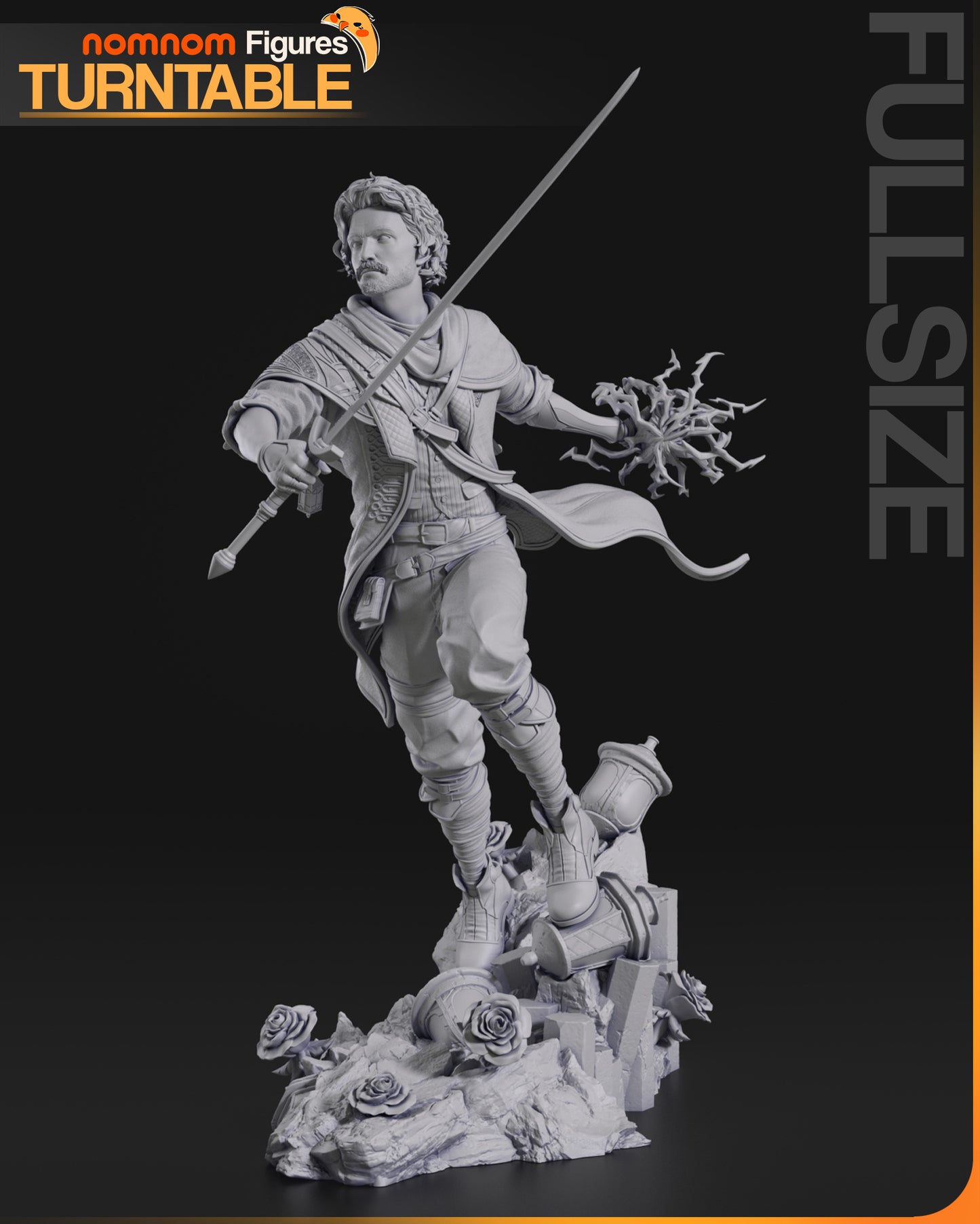 Gustav | Resin Model or Bust Kit | Clair Obscur: Expedition 33 Redblade