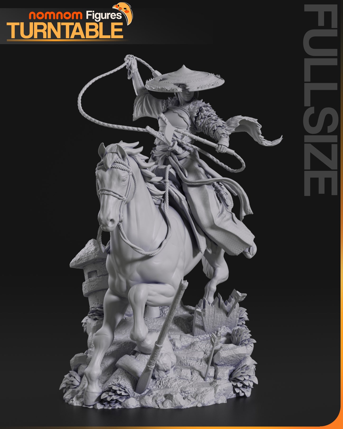 Atsu | Resin Model or Bust Kit | Ghost of Yotei - Onryo of Vengeance