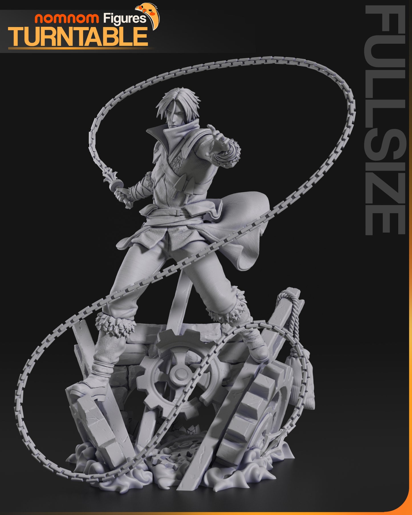 Trevor Belmont | Resin Model or Bust Kit | DIY Castlevania Vampire Hunter