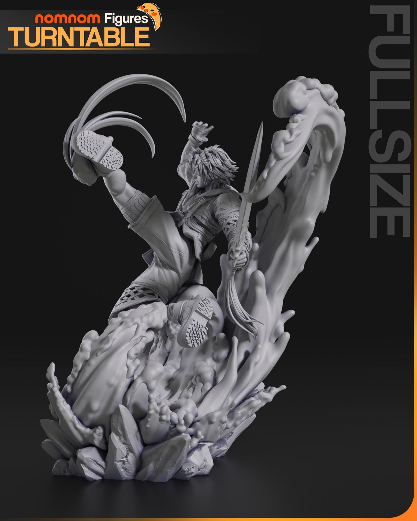 Tidus | Resin Model or Bust Kit | Final Fantasy X Zanarkand Star