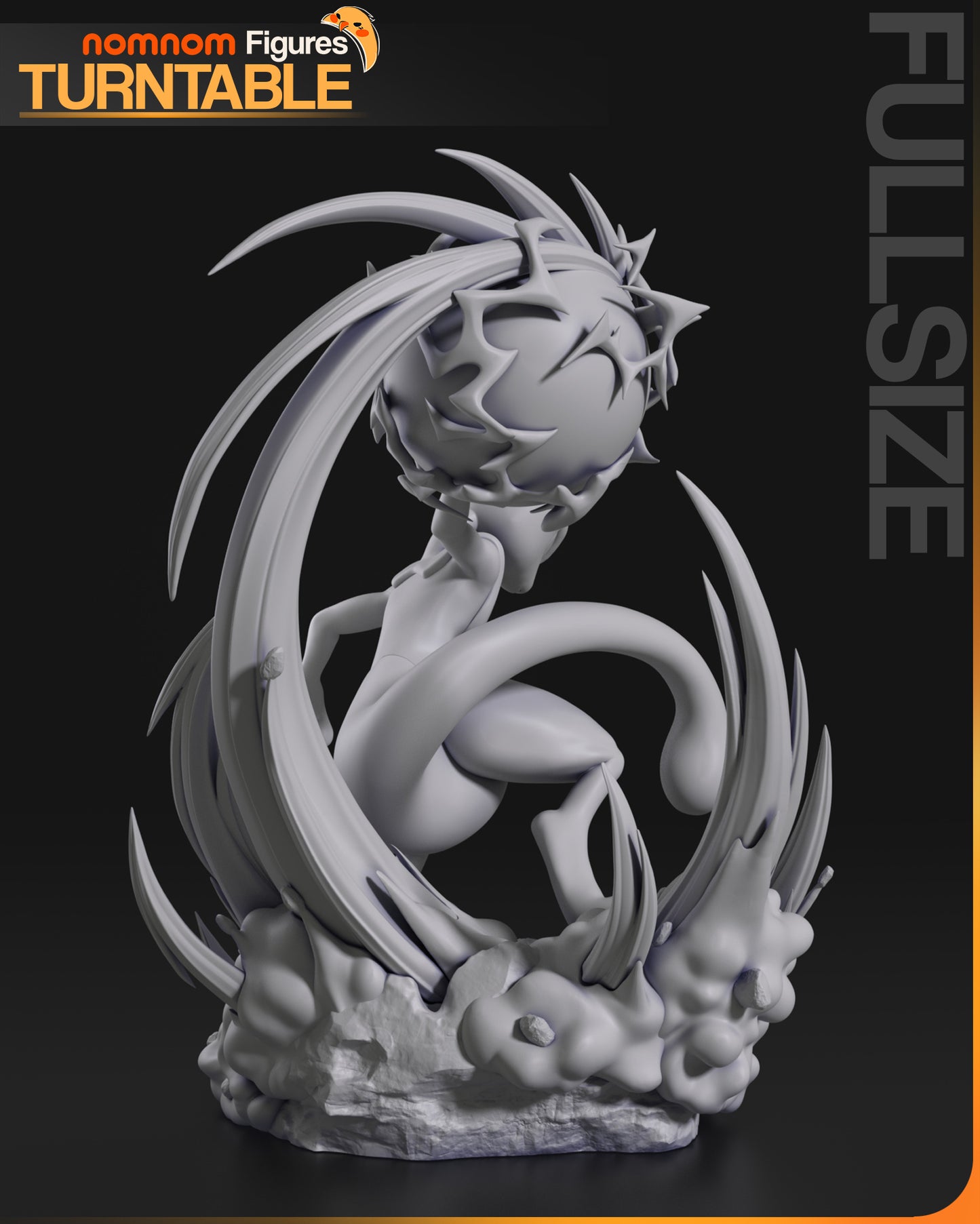 Mewtwo | Resin Model or Bust Kit | Pokémon Psychic Legendary