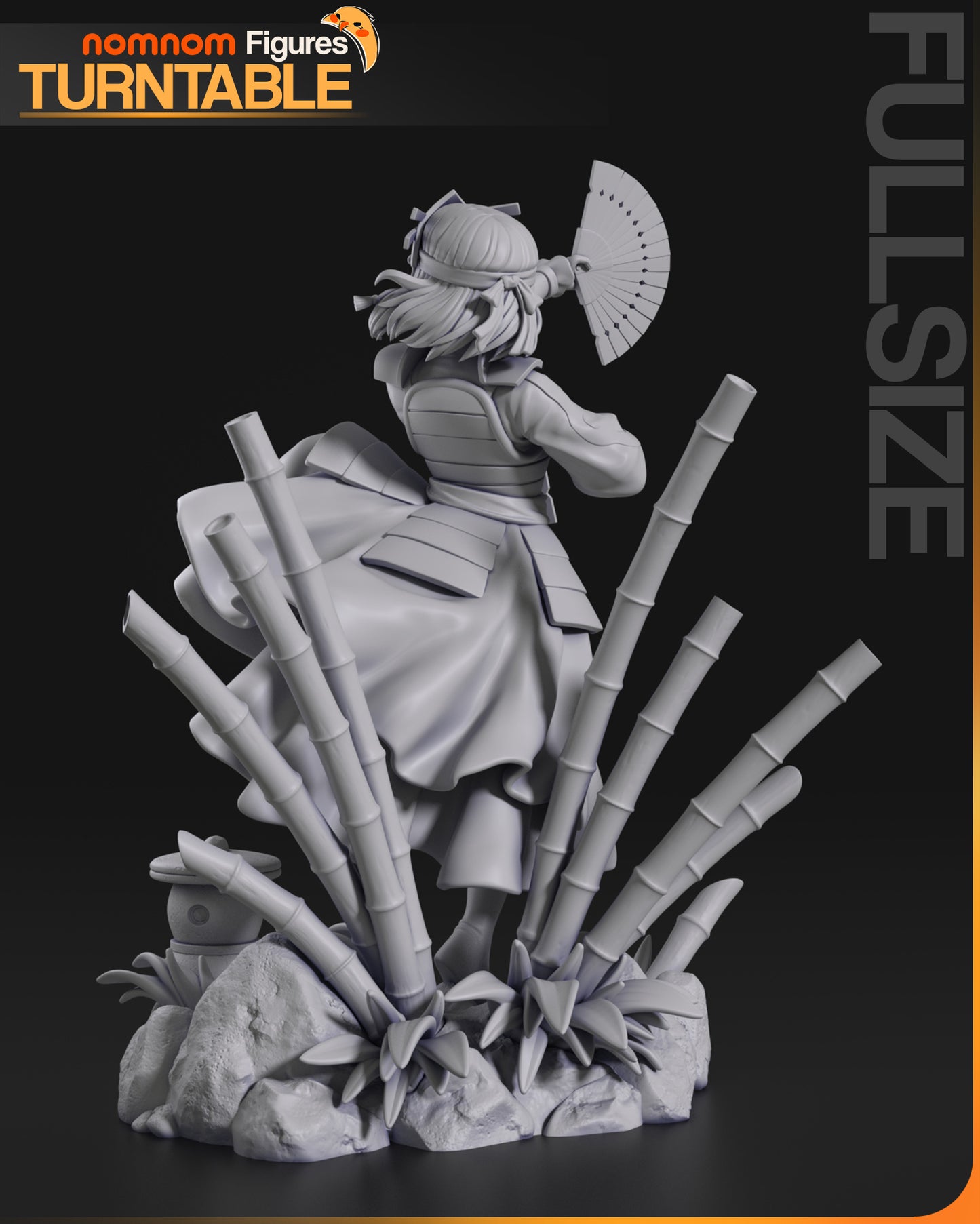 Suki | Resin Model or Bust Kit | Avatar: The Last Airbender Kyoshi Warrior