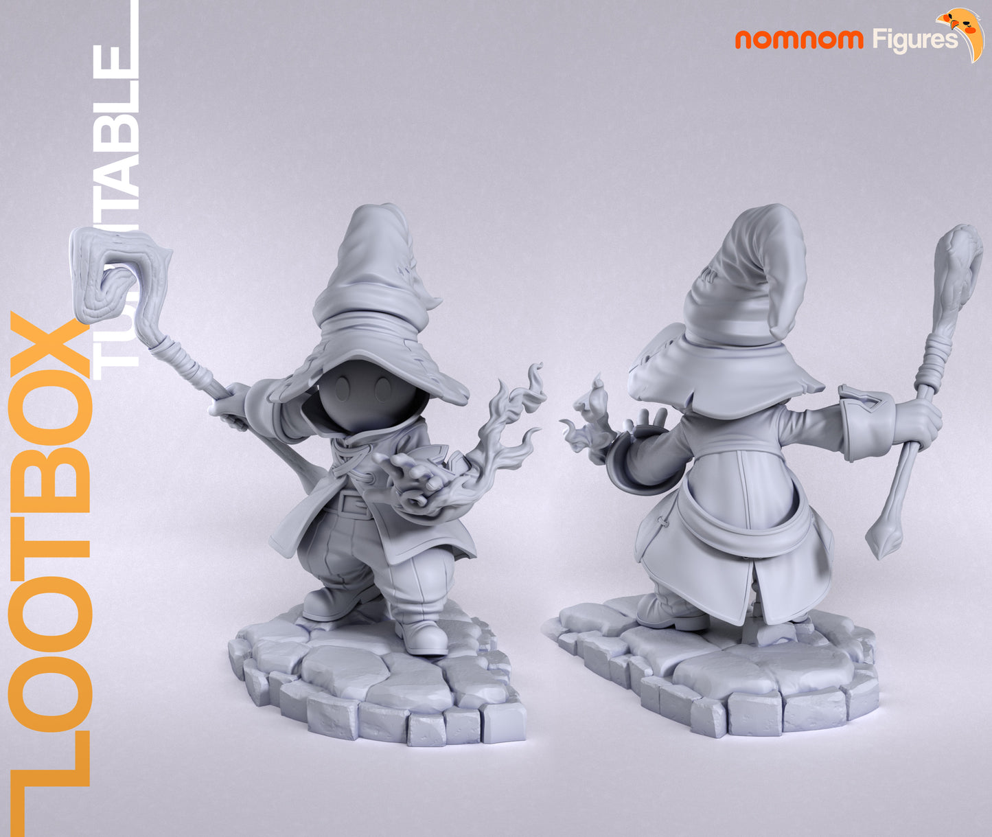 Vivi Ornitier | 5-Inch Resin Model Kit | DIY Final Fantasy IX Black Mage