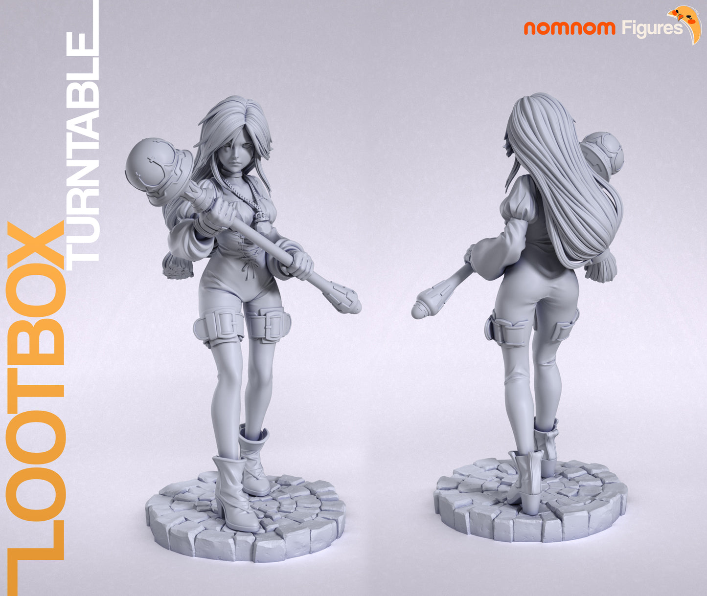Garnet Til Alexandros | 6-Inch Resin Model Kit | DIY Final Fantasy IX Princess of Alexandria