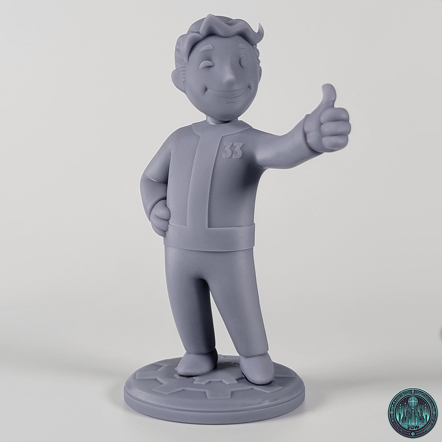 Vault Boy | 3-Inch Resin Model Kit | Fallout Toon Mascot