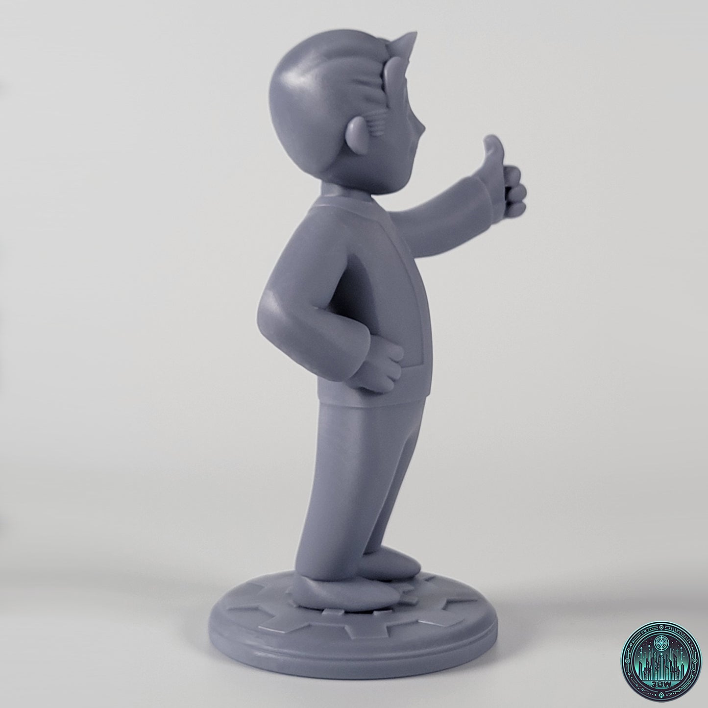 Vault Boy | 3-Inch Resin Model Kit | Fallout Toon Mascot