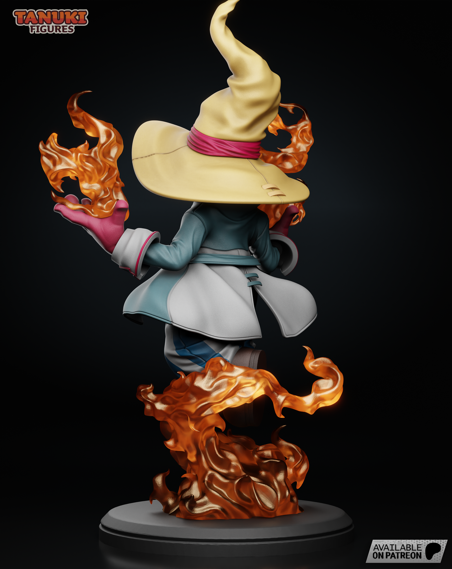 Vivi | 7.5-Inch Resin Model Kit | Final Fantasy Black Mage Awakened