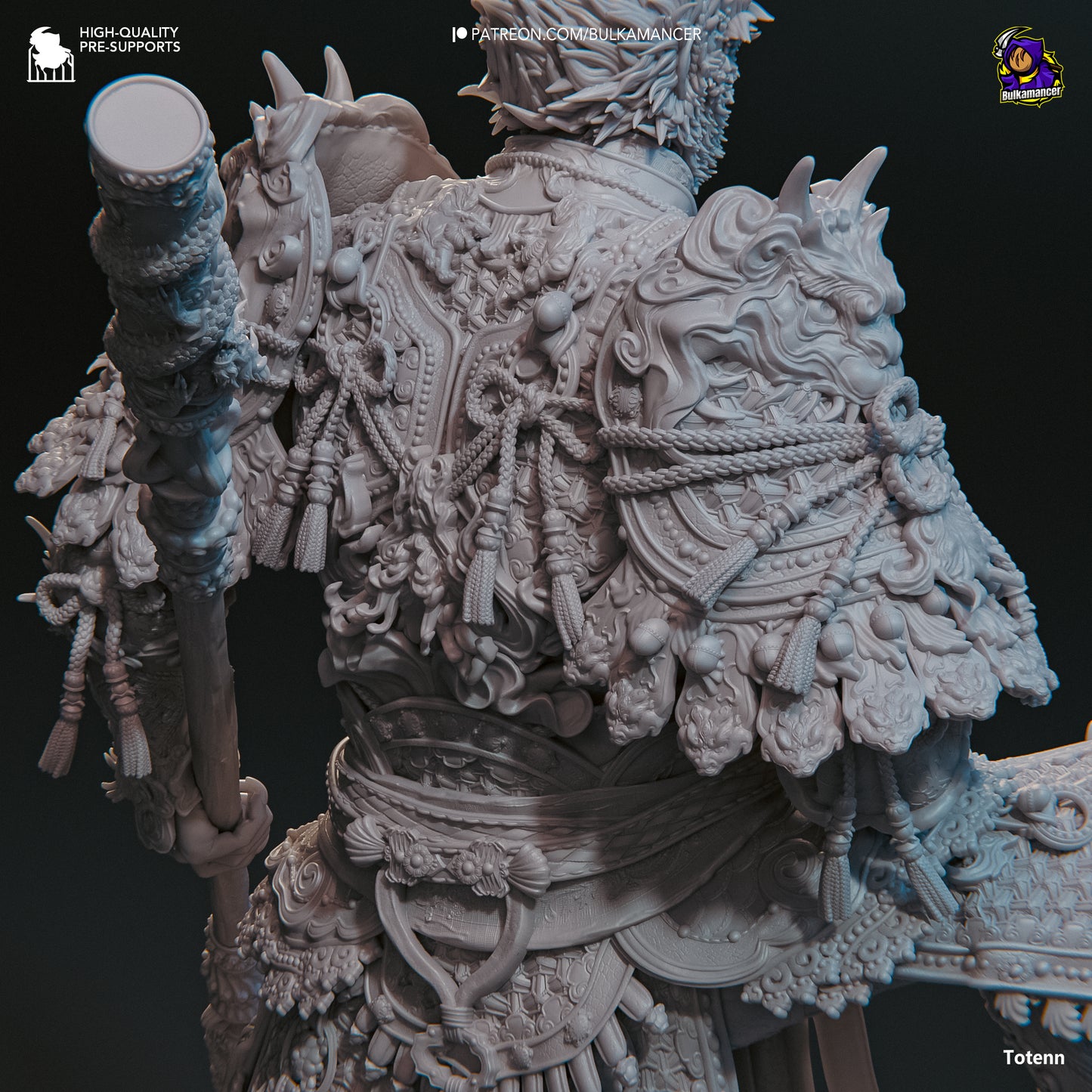 Destined One | 13-Inch Resin Model Kit | Black Myth Wukong Monkey King