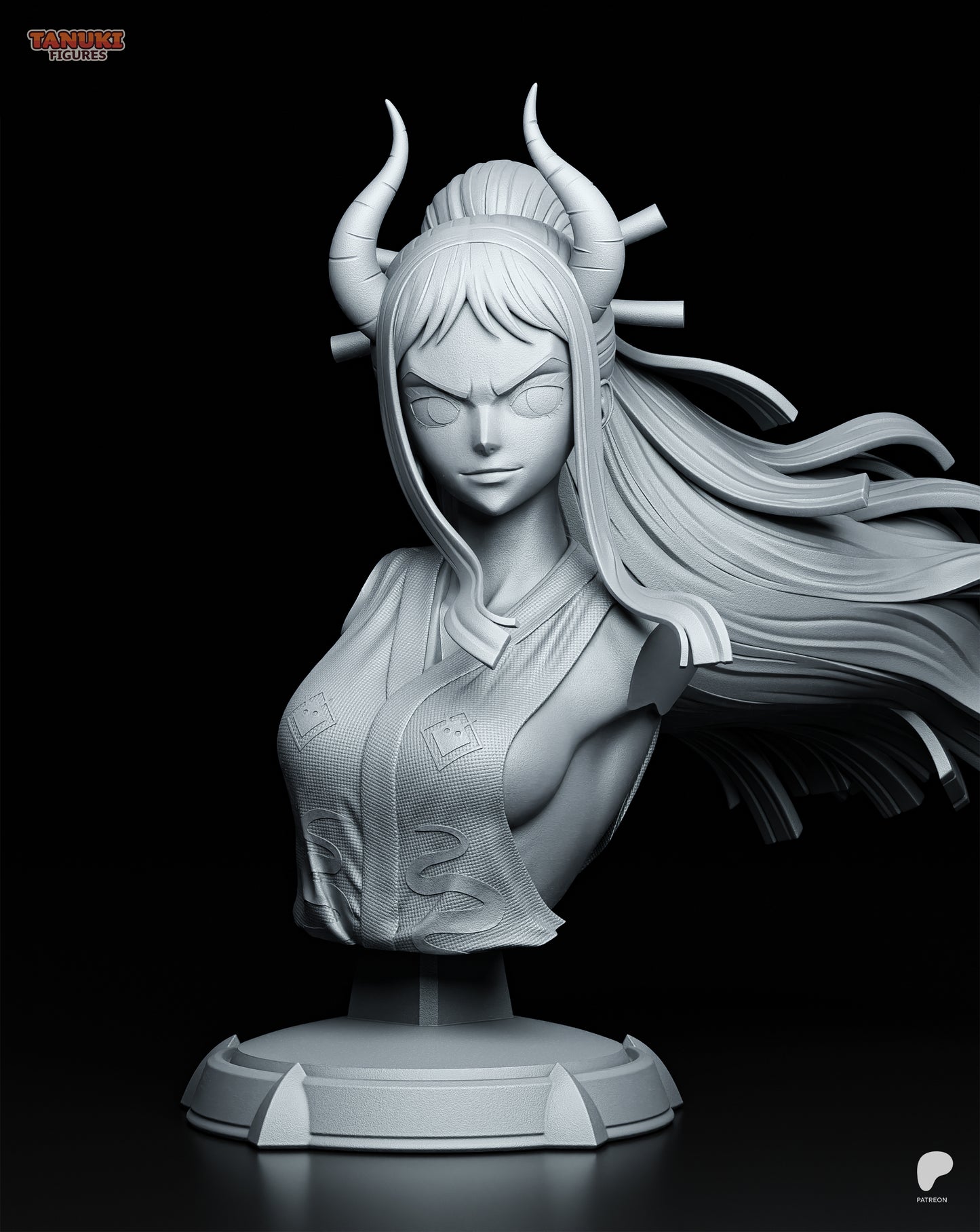 Yamato | Resin Model or Bust Kit | One Piece Oni Princess