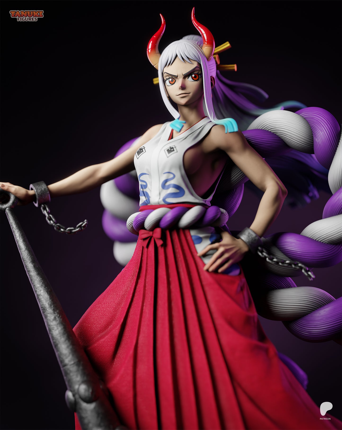 Yamato | Resin Model or Bust Kit | One Piece Oni Princess