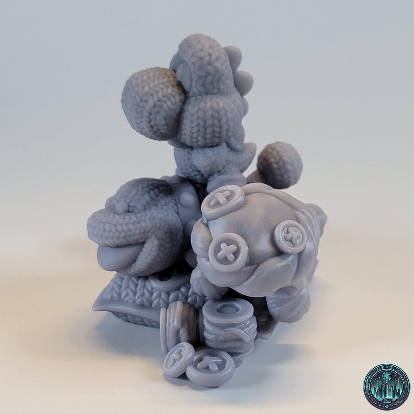 Chibi Yoshi | 2.5" Resin Model Kit | DIY Yoshi's Woolly World Adventure