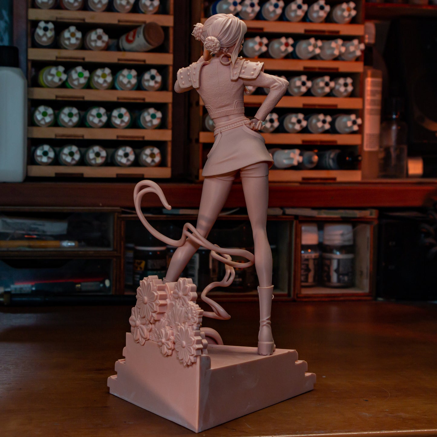 Zoey | 9-Inch Resin Model Kit | K Pop Demon Hunters Sword Fighter