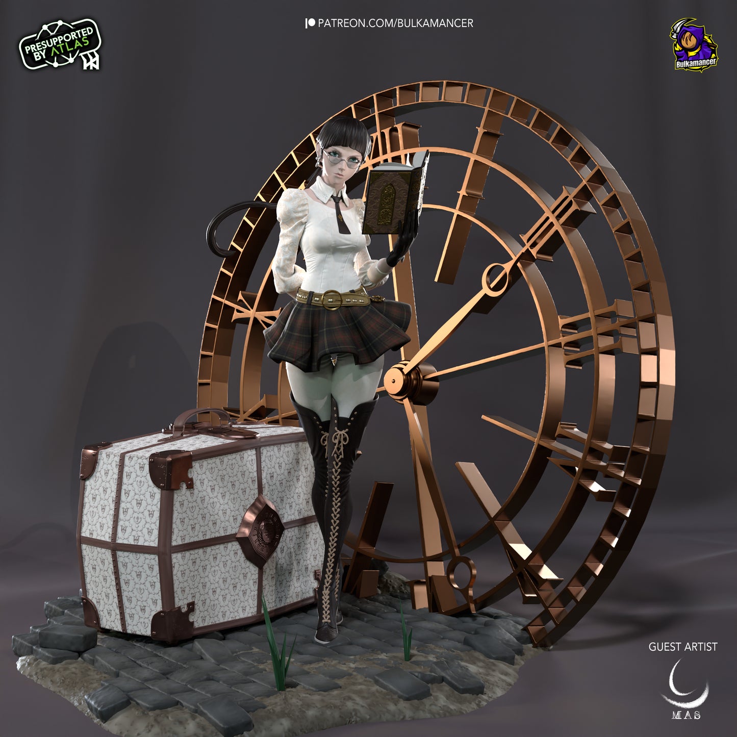 Accord | 9-Inch Resin Model Kit | Drakengard 3 - The Watcher of Timelines