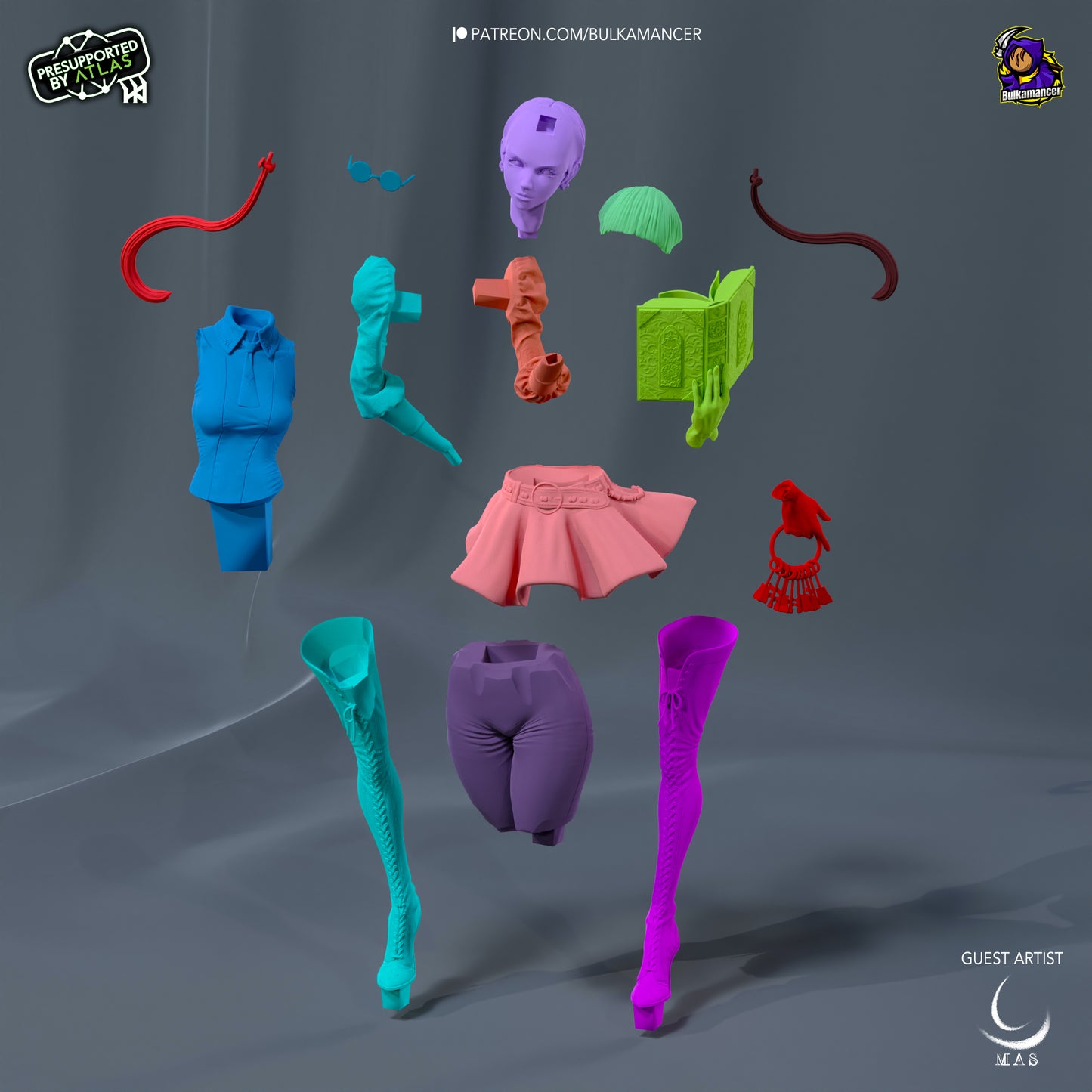 Accord | 9-Inch Resin Model Kit | Drakengard 3 - The Watcher of Timelines