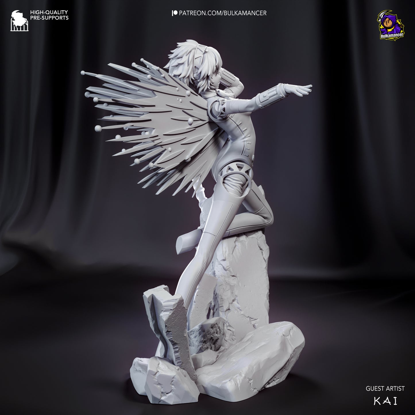 Aigis | 8.5-Inch Resin Model Kit | Persona 3 Reload SEES Android