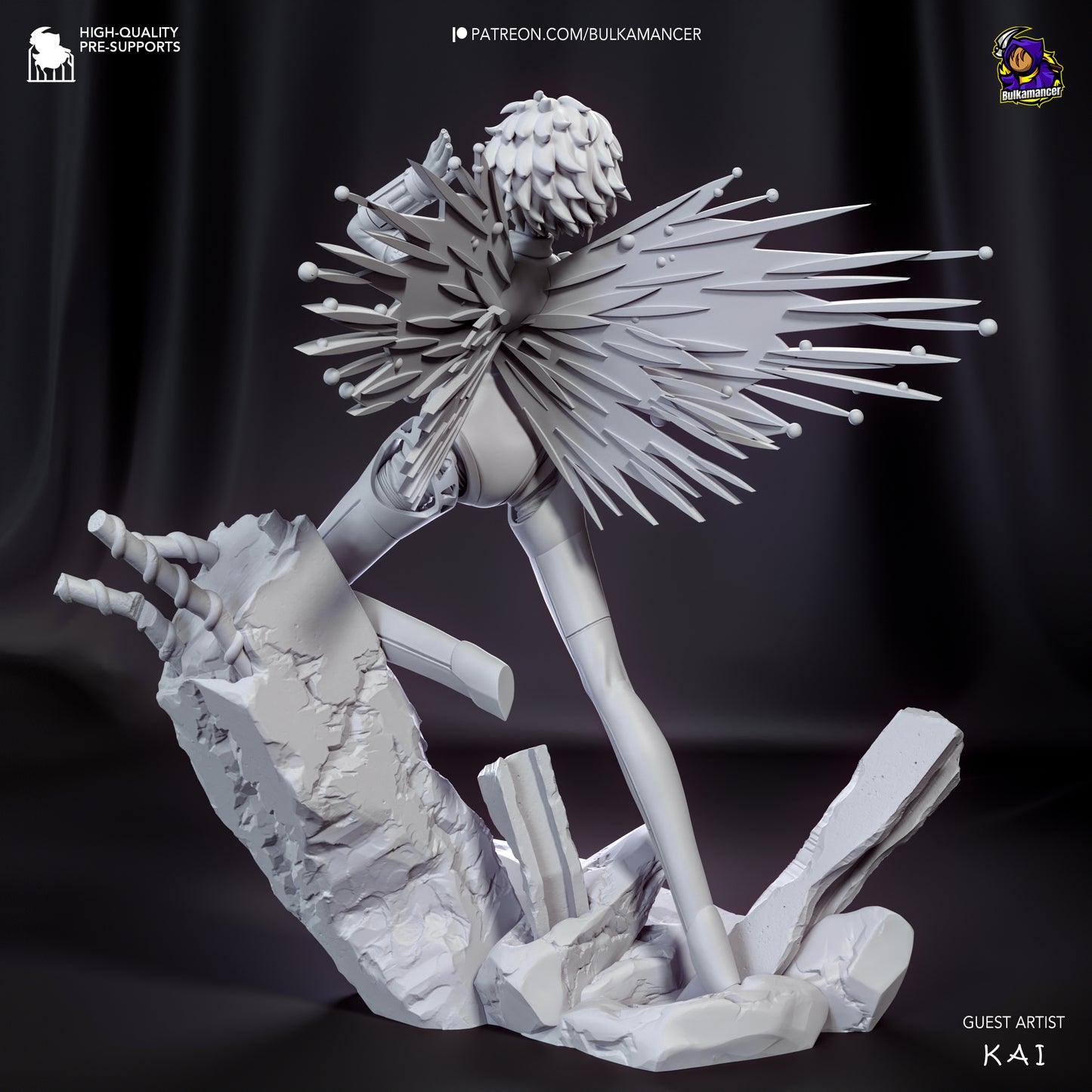 Aigis | 8.5-Inch Resin Model Kit | Persona 3 Reload SEES Android