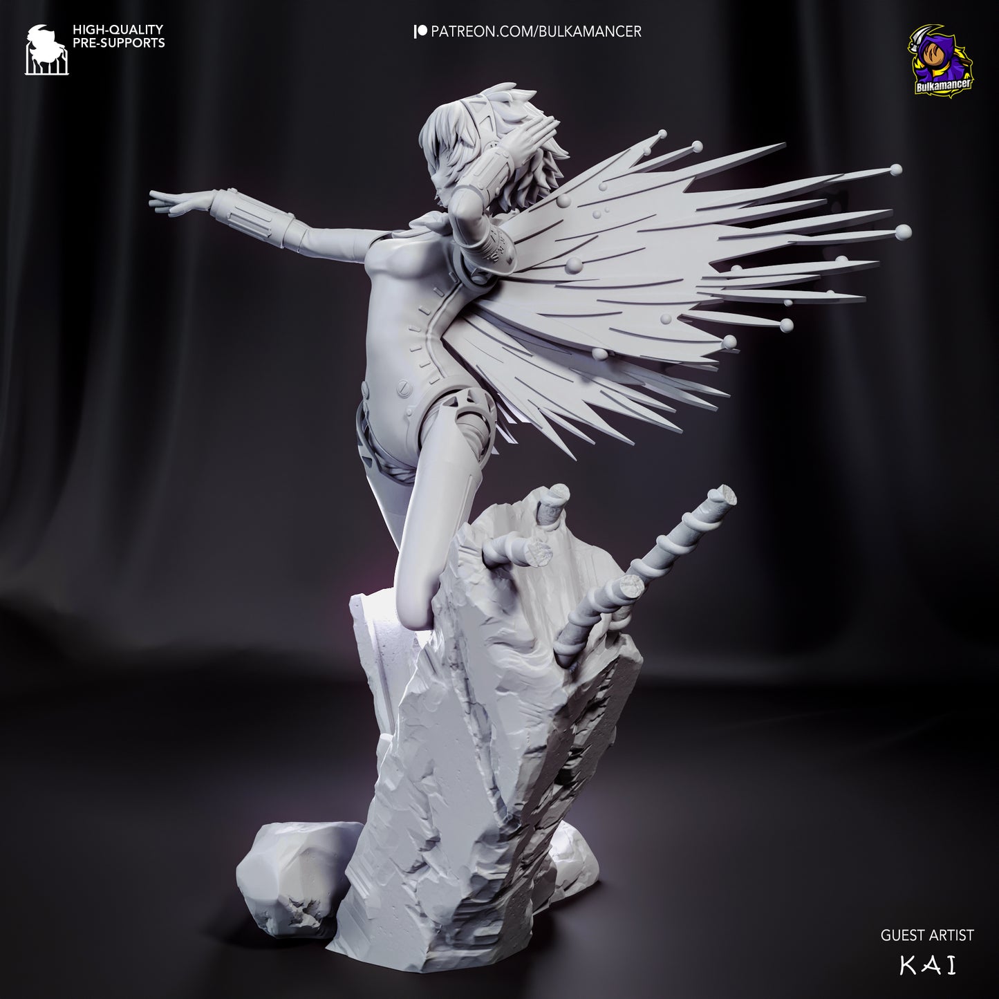 Aigis | 8.5-Inch Resin Model Kit | Persona 3 Reload SEES Android