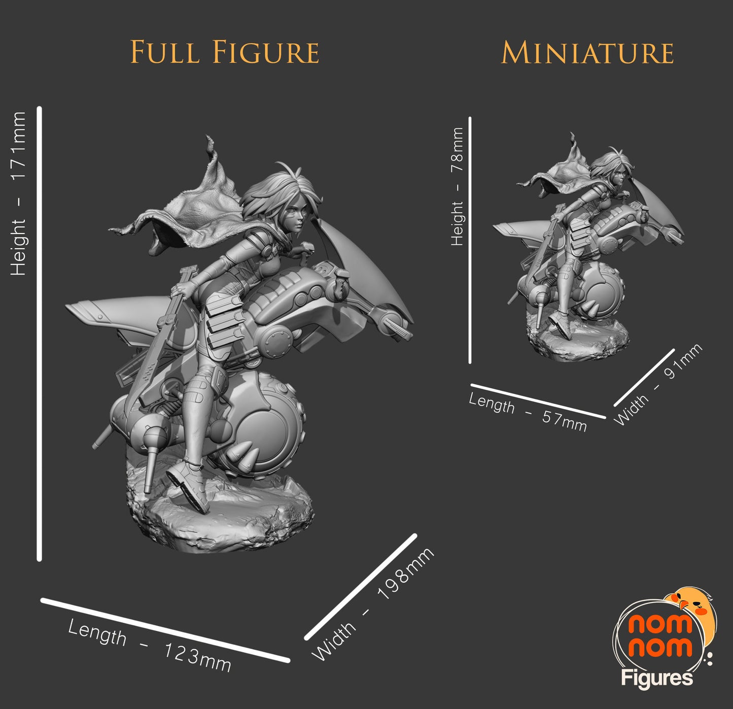Alita | 6.5-Inch Resin Model Kit | Battle Angel Cyborg Warrior