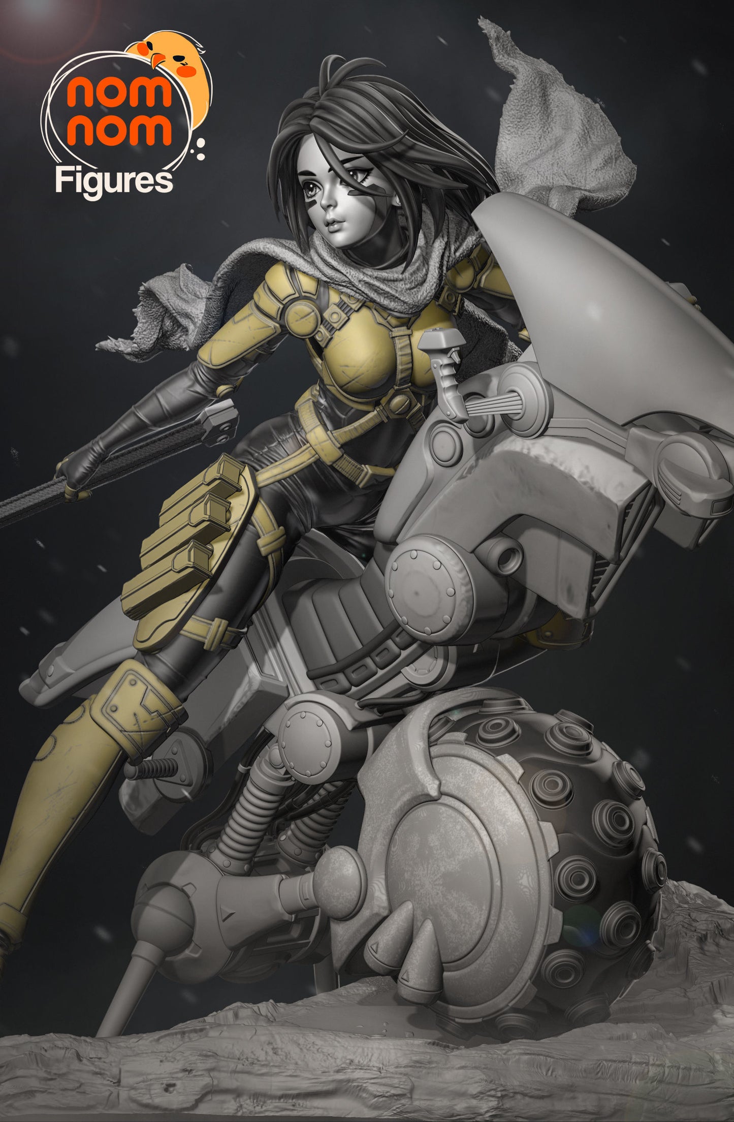 Alita | 6.5-Inch Resin Model Kit | Battle Angel Cyborg Warrior