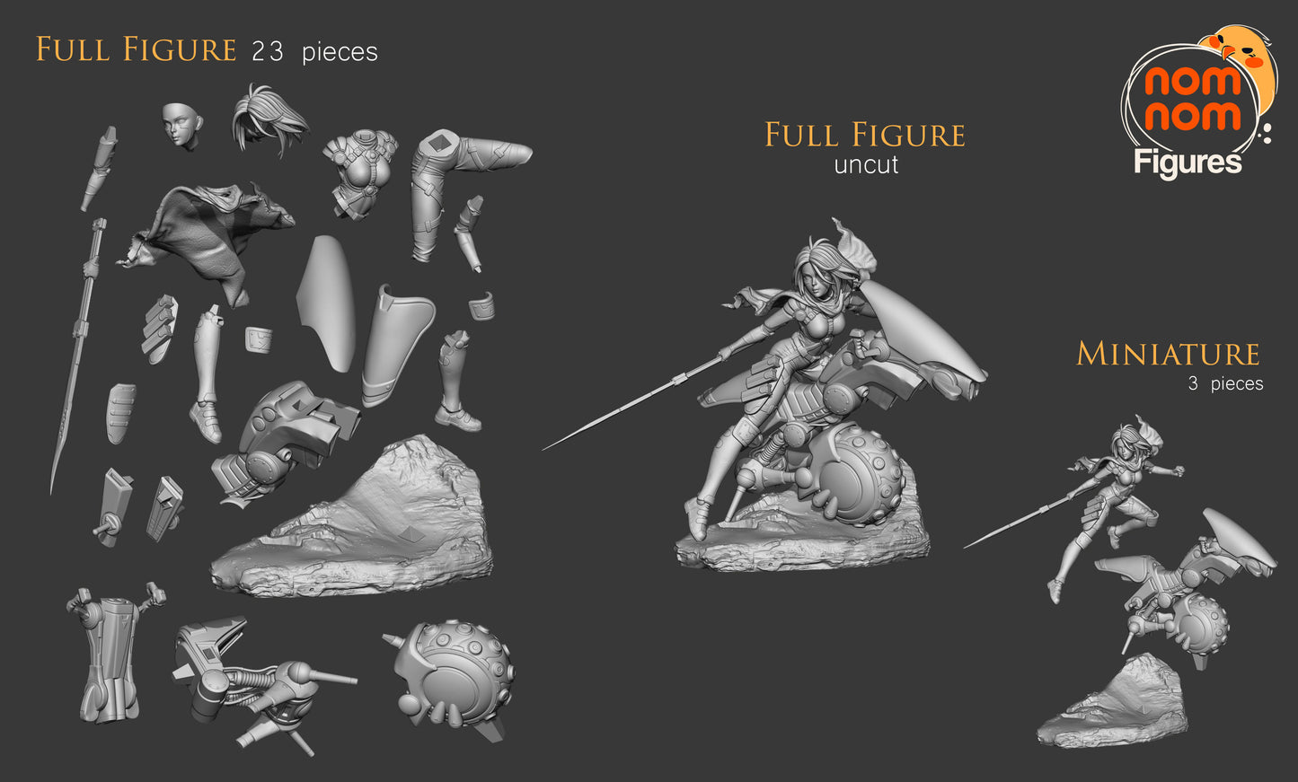 Alita | 6.5-Inch Resin Model Kit | Battle Angel Cyborg Warrior