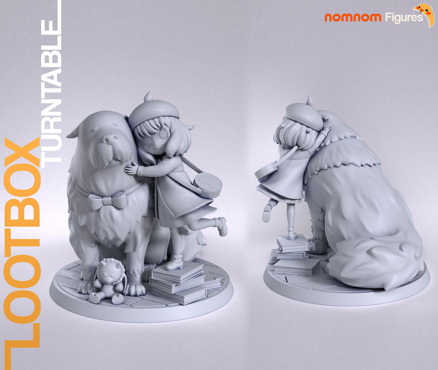 Anya x Bond | 5-Inch Resin Model Kit | DIY Spy x Family Cuteness Overload