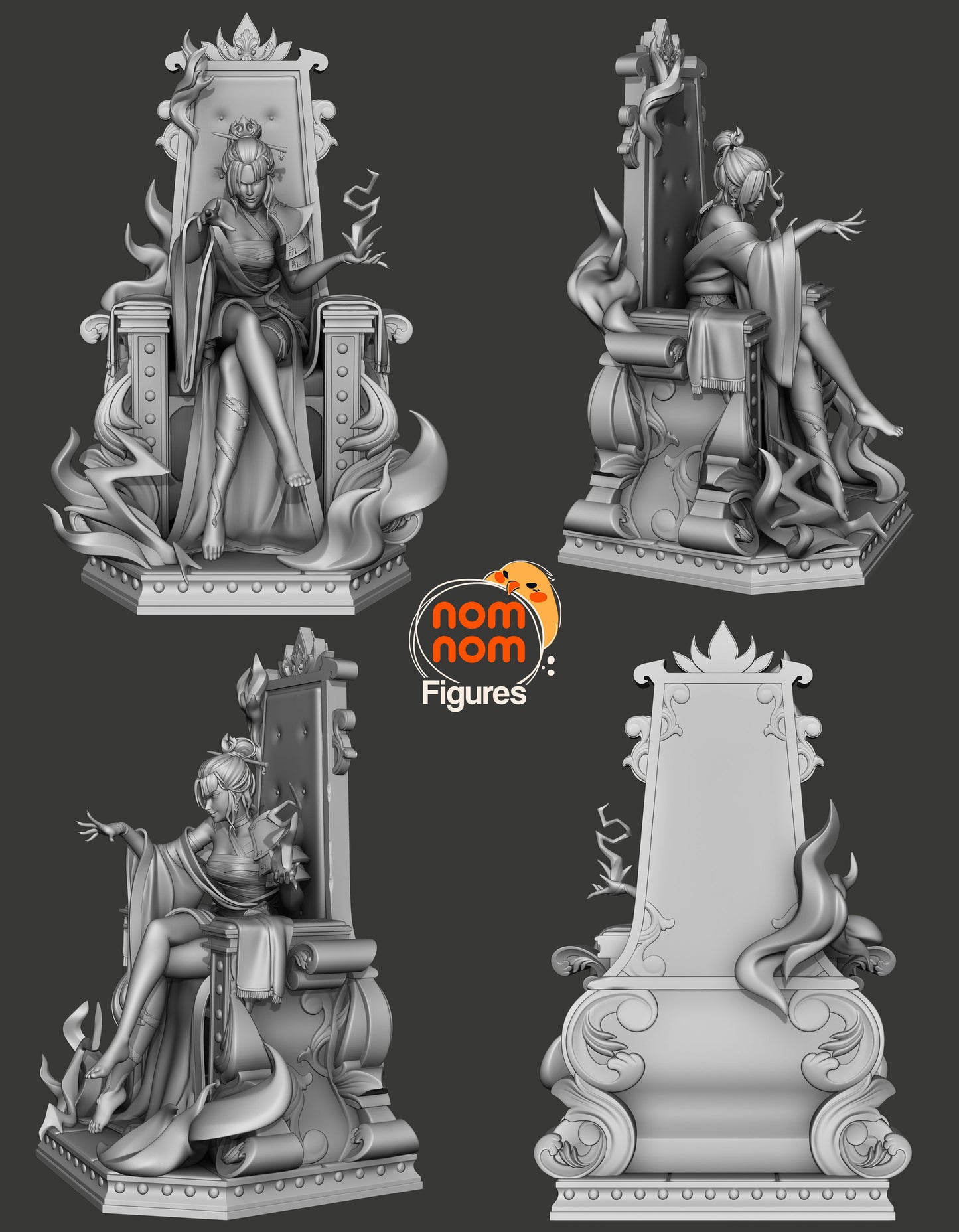 Azula | 7.5-Inch Resin Model Kit | Avatar: The Last Airbender Fire Nation Princess