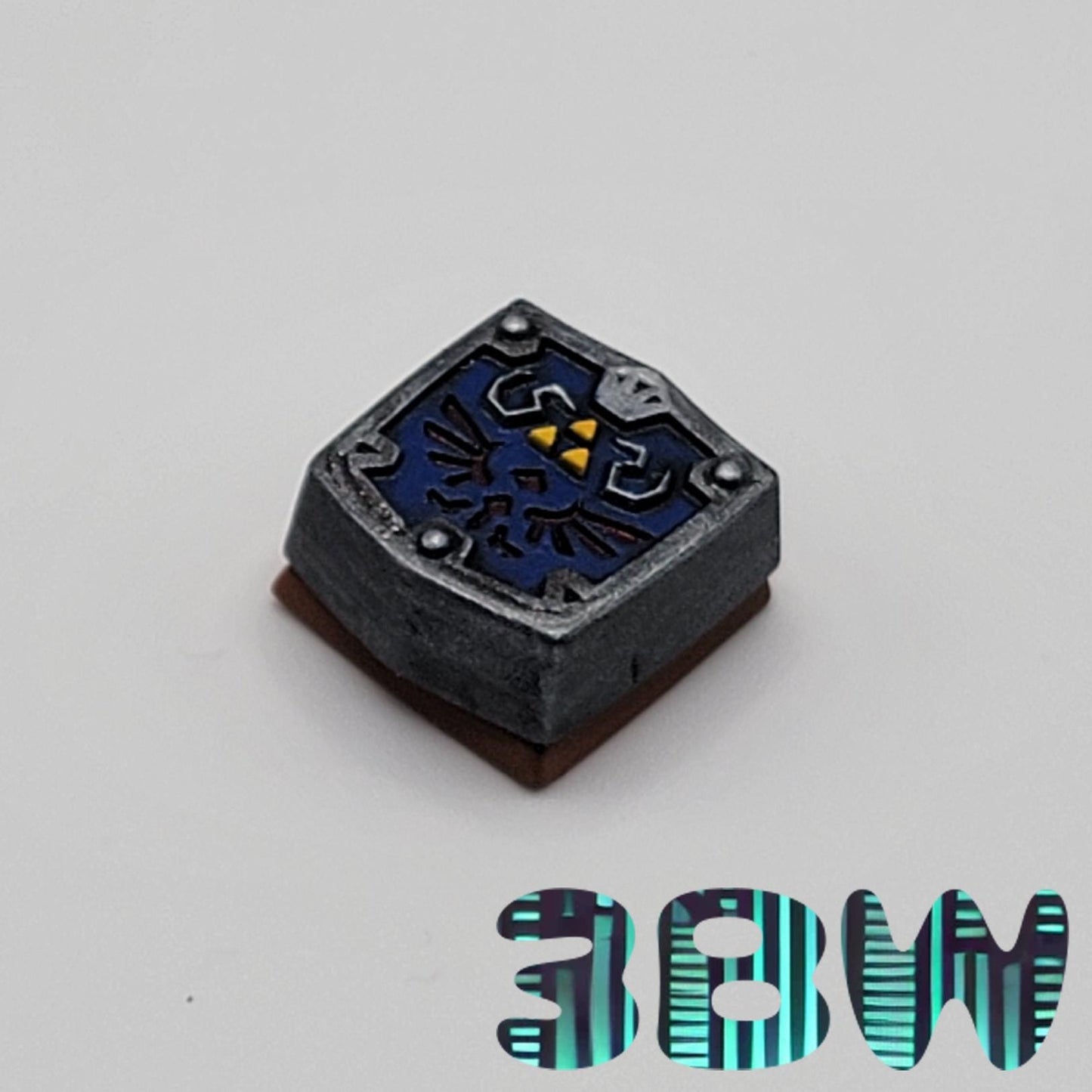 Zelda Keycap Set | Handpainted Resin Artisan Caps | Cherry MX | Link, Zelda, Hylian Shield, Majora Mask