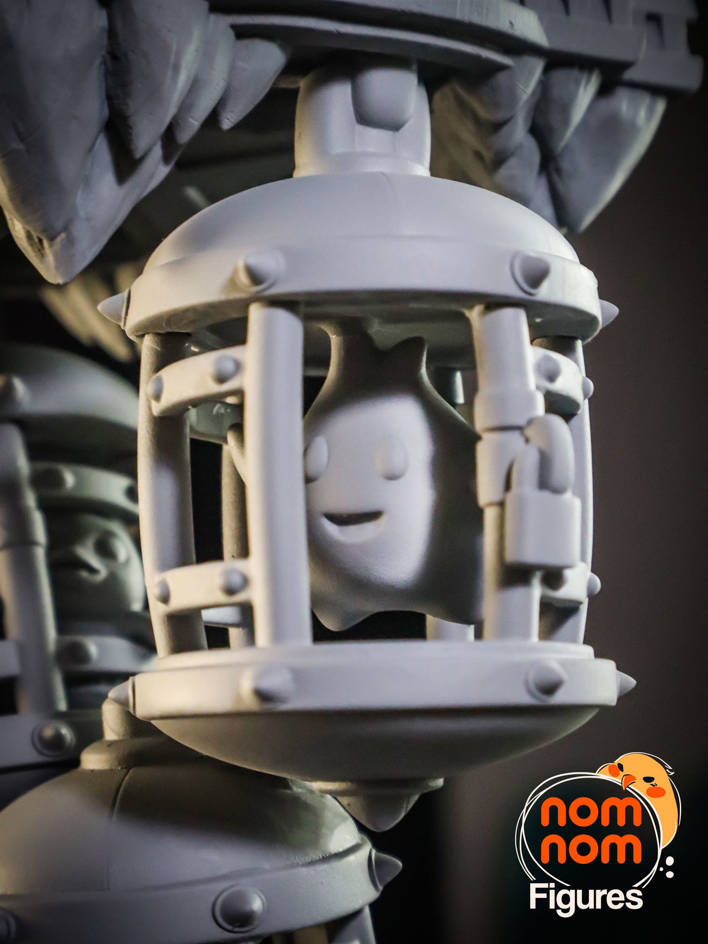 Super Mario Bros Prison Diorama | 5-Inch Resin Model Kit | DIY Nintendo Luigi & Lumalee