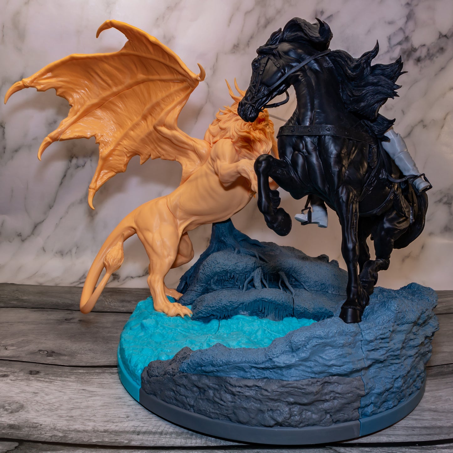 Ciri vs Manticore | 16-Inch Resin Model Kit | The Witcher 4