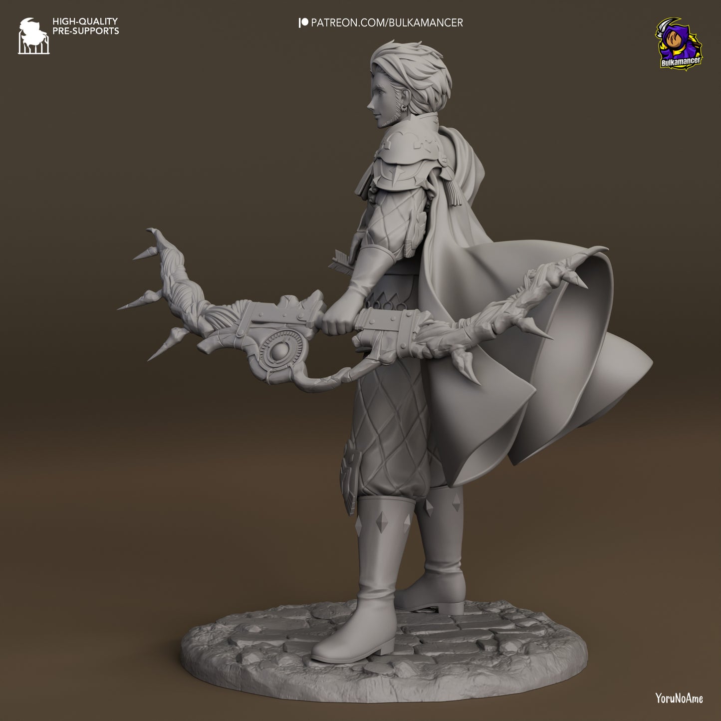 Claude | 9-Inch Resin Model Kit | Fire Emblem: Three Houses Golden Deer Tactician