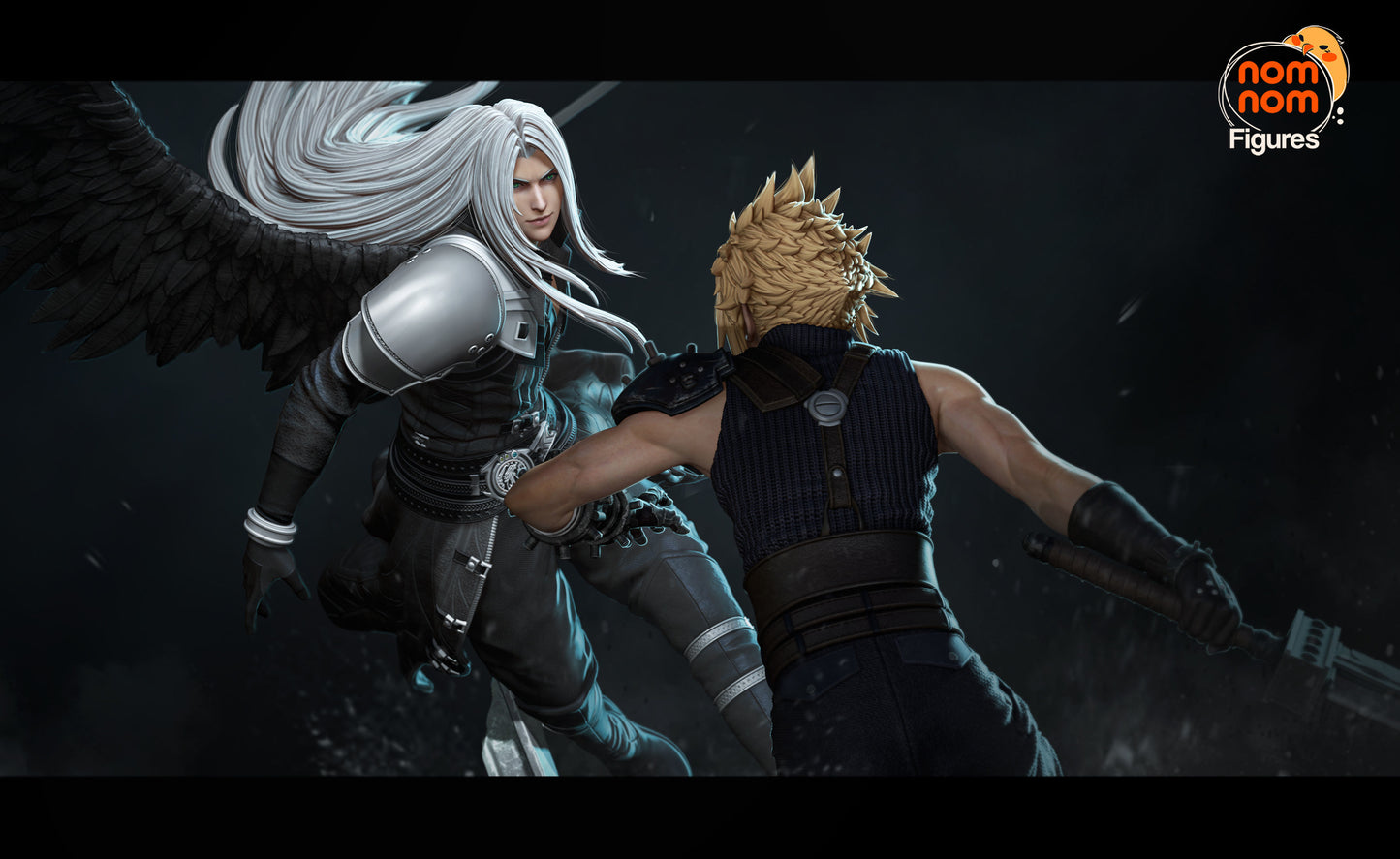Sephiroth | 15-Inch Resin Model Kit | DIY Final Fantasy VII Villain