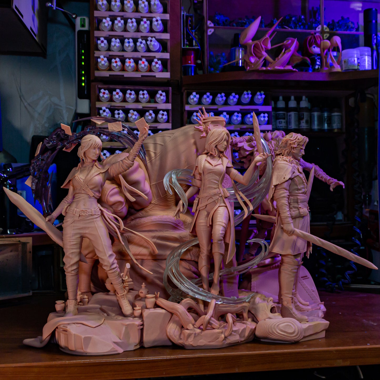 Monoco | 11-Inch Resin Model Kit | Clair Obscur: Expedition 33 Gestral