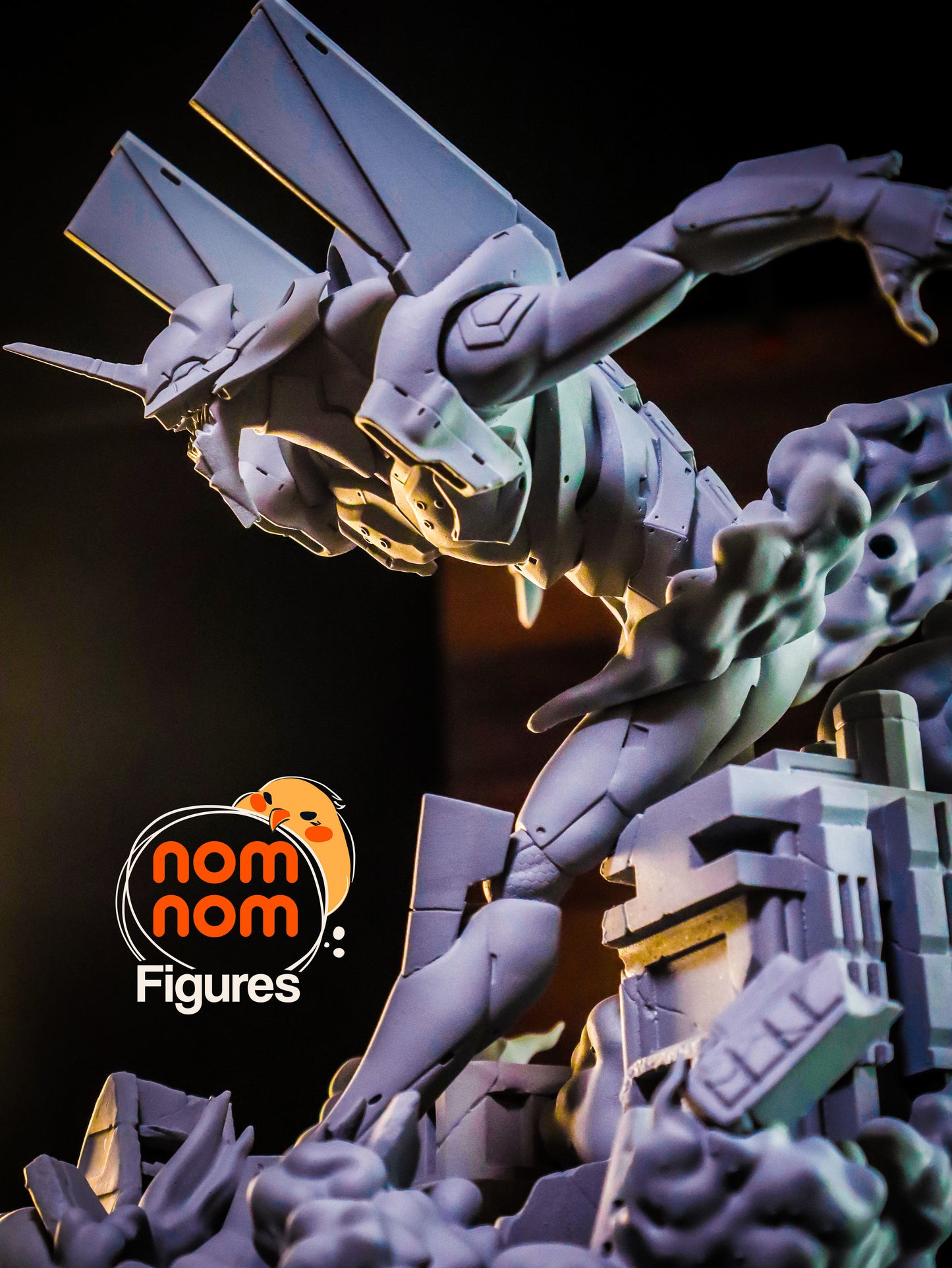 Eva Unit-01 | 6.5-Inch Resin Model Kit | DIY Neon Genesis Bio-Mechanical Titan