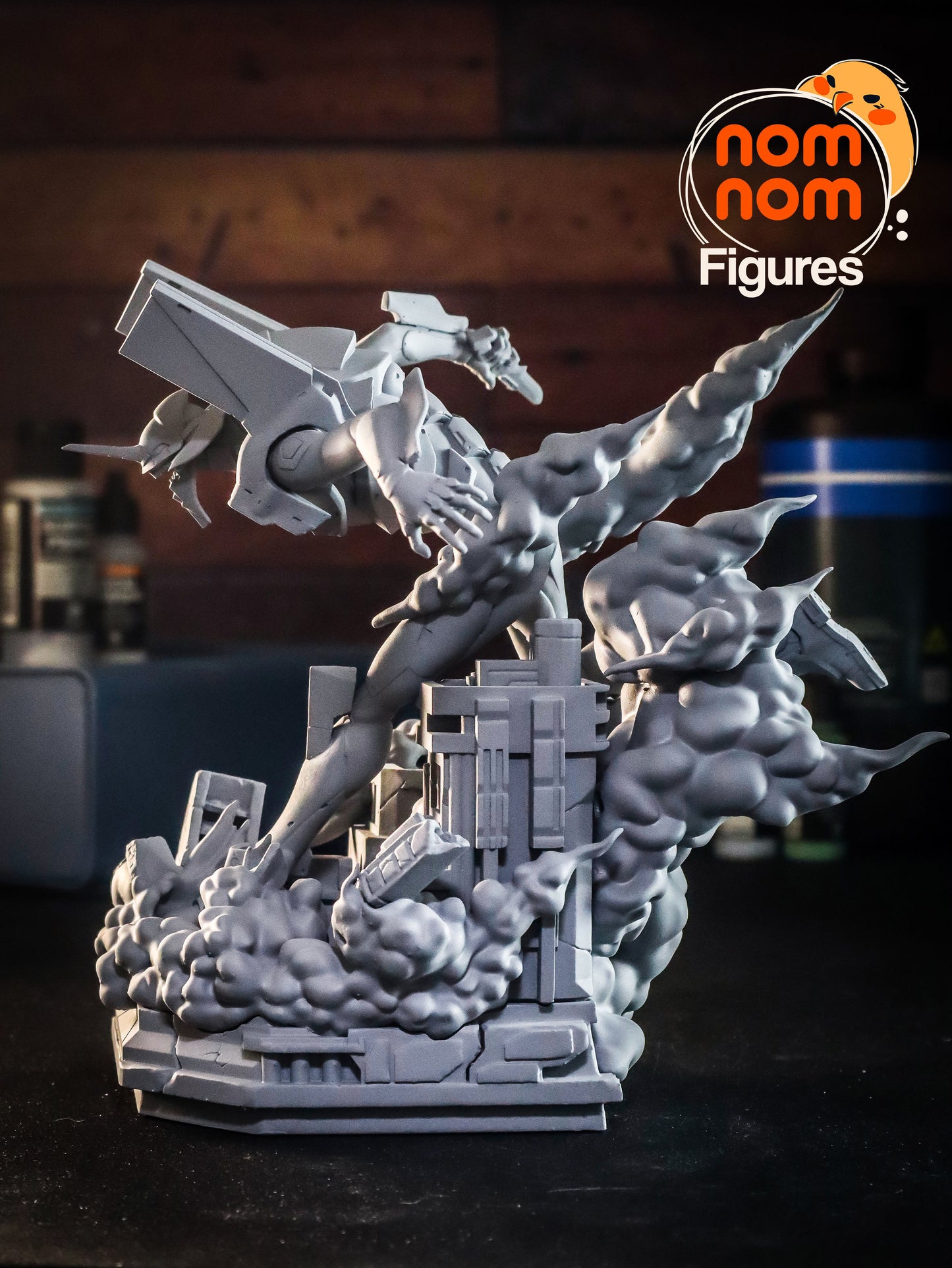 Eva Unit-01 | 6.5-Inch Resin Model Kit | DIY Neon Genesis Bio-Mechanical Titan