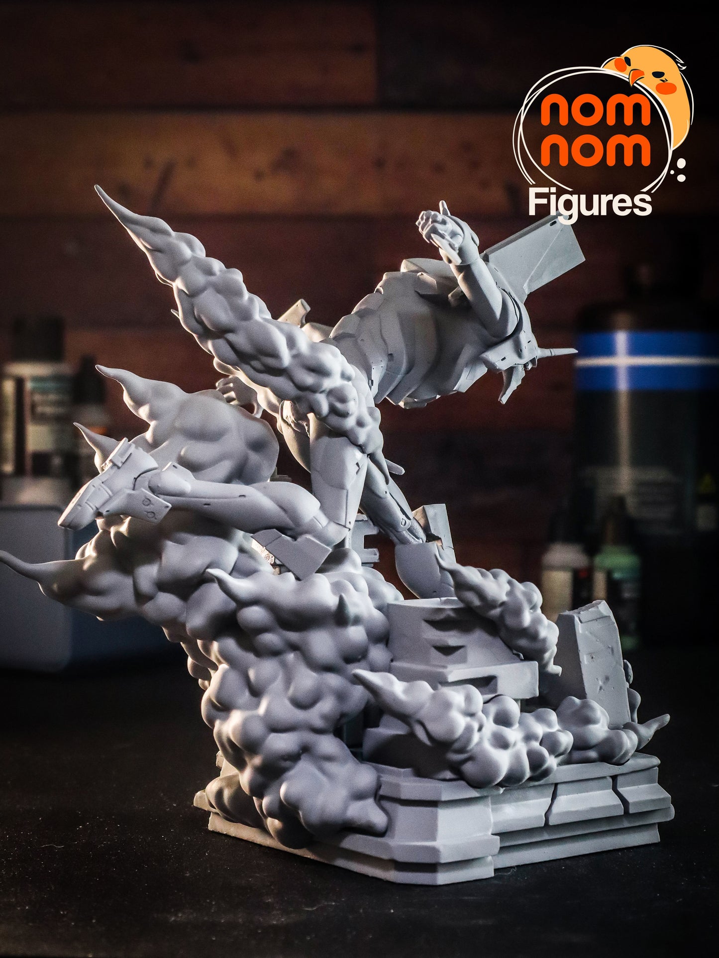Eva Unit-01 | 6.5-Inch Resin Model Kit | DIY Neon Genesis Bio-Mechanical Titan