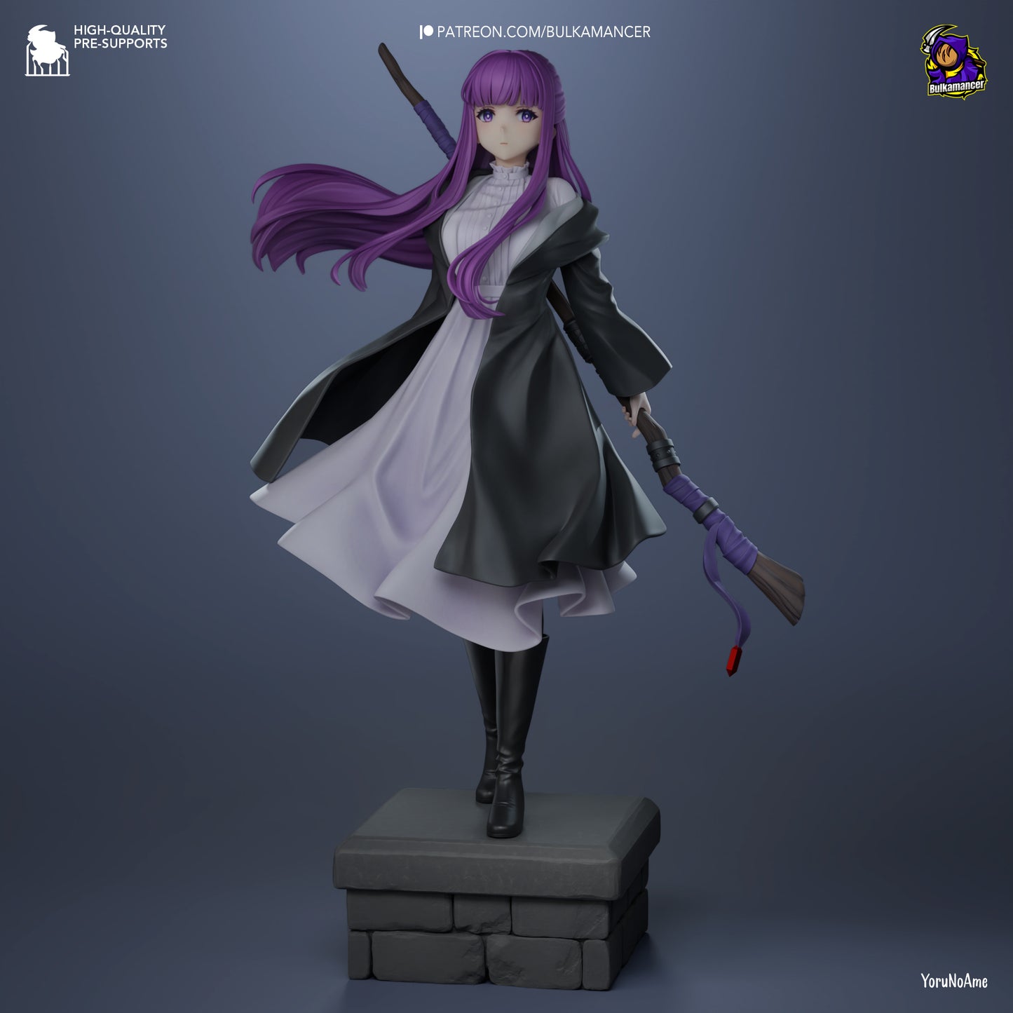 Fern | 10-Inch Resin Model Kit | Frieren Mage’s Apprentice