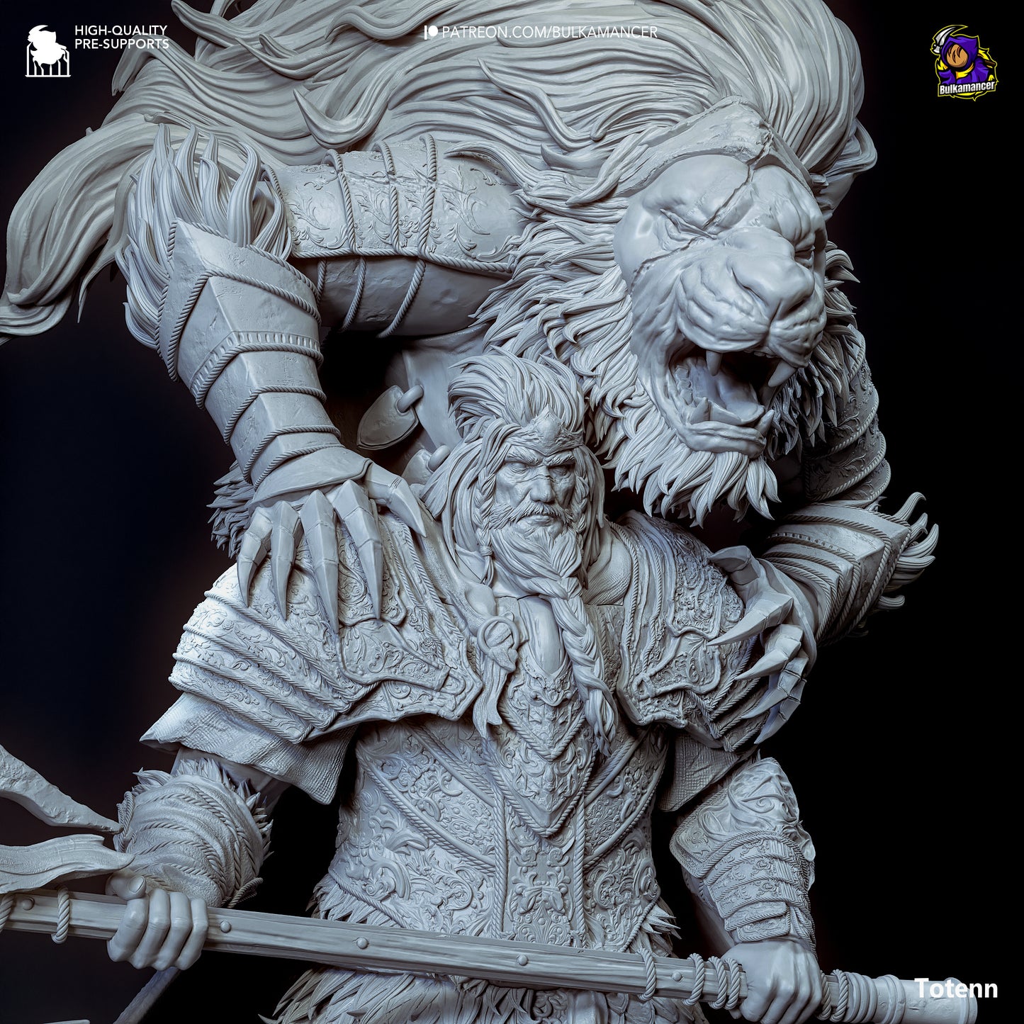 Godfrey | 13.5-Inch Resin Model Kit | Elden Ring - First Elden Lord